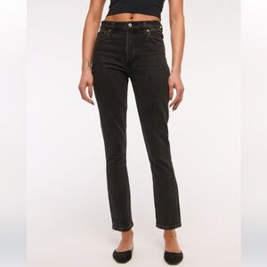 Abercrombie and Fitch, A&F- High Rise Skinny Jean size 24 short, NWT